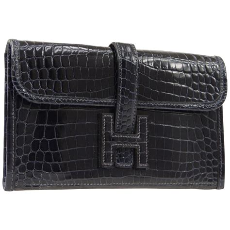 hermes wallet crocodile